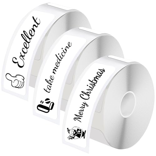 Etiquetas Adesivas LITIMKAT 3 Rollos Termo-Recicláveis Litimkat - Papel de impressora e copiadora - termo-recicláveis, 3 rolos