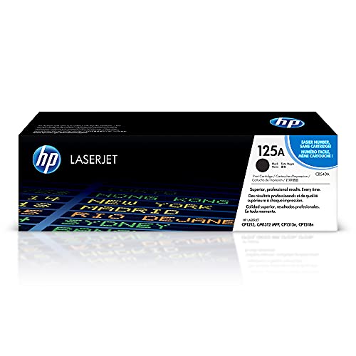 Toner HP LaserJet Original 125A - Preto (CB540A) HP - Cartuchos de toner e jato de tinta - 1500 páginas, laser, preto, hp color laserjet