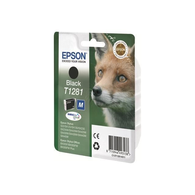 Tinteiro EPSON T1281 Preto (C13T12814020) Epson - Cartuchos de toner e jato de tinta - preto, epson, t1281