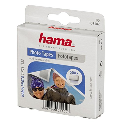 Adesivos FACE DUPLA HAMA para Fotografias Hama - Fitas adesivas de escritório - adesivo, face dupla, fotografias
