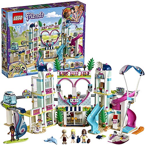 LEGO Friends: Resort de Heartlake City (Idade Mínima Recomendada: 6 anos) LEGO - Blocos de encaixe - lego friends, resort, heartlake city, 6 anos