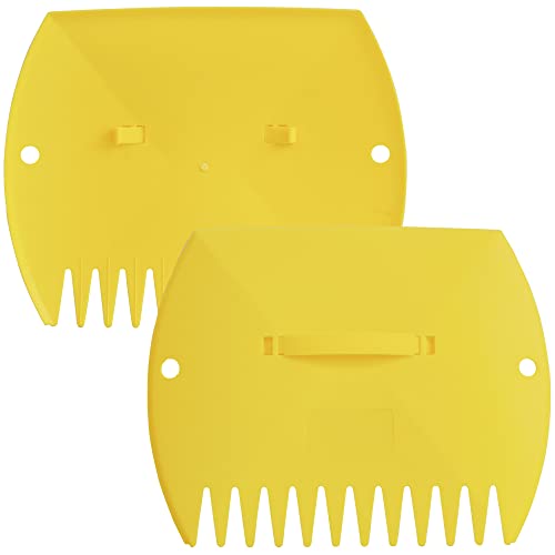 Conjunto de 2 Ráscos GARDENHOME com Cabo (38 x 30.5 cm) handletech - Cabeças de ferramentas de jardinagem - conjunto, 2 ráscos, cabo, 38 x 305 cm