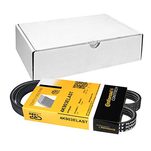Fita para Impressora CONTITECH 4PK903ELAST CONTITECH - Peças do motor do veículo automóvel - preto, universal, elastano, 4 peças