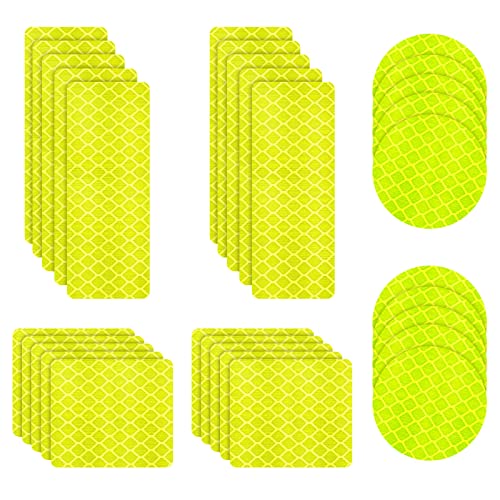 Conjunto de 30 Etiquetas Refletoras de Segurança para Crianças XingChouDianZi - Materiais de arte e artesanato - 30 etiquetas, refletoras, segurança, crianças