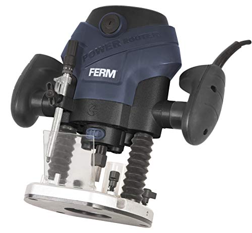 Ferm Fresadora Vertical 1300 W - 6 Brocas Ferm - Ferramentas de roteamento - 1300 w, vertical, 6 brocas