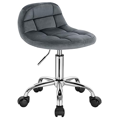 Cadeira de Escritório WOLTU BS131DGR (Preto) WOLTU - Toalhas de mesa - tecido, metal, preto, 42-57,5 cm