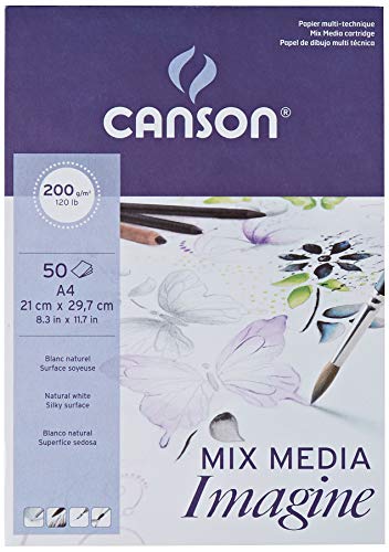 Caderno e Livro Didático CANSON Imagine A4 50 Páginas Canson - Papel de arte e artesanato - a4, 50 páginas