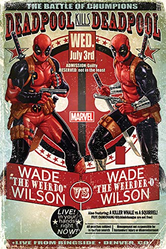 Póster MARVEL COMICS Deadpool Vs. Wade Maxi Poster 
Marca:
Pyramid
 - Pósteres, impressões e arte visual - Marvel Comics, deadpool, Wade Wilson, poster, alta qualidade