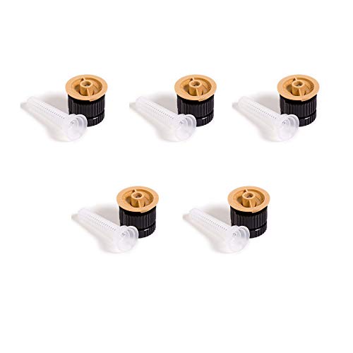 Conjunto de 5 Bocais para Difusores de Irrigação GLOBAL 18-VAN-5 Rain Bird - Aspersores e cabeças de aspersor - conjunto, 5 bocais, difusores irrigação, global 18-van-5, rain bird, ângulo saída