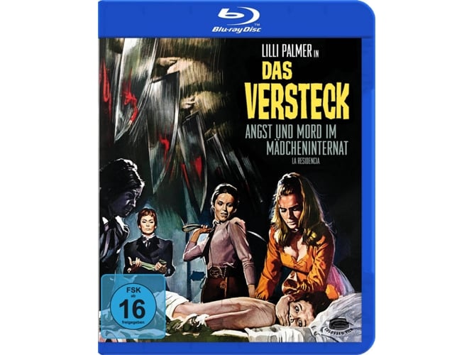Blu-Ray Das Versteck - Angst Und Mord Im Mädcheninternat (Edição em Espanhol) Alive ag - Dvds e vídeos - blu-ray, camille, internato, mordida