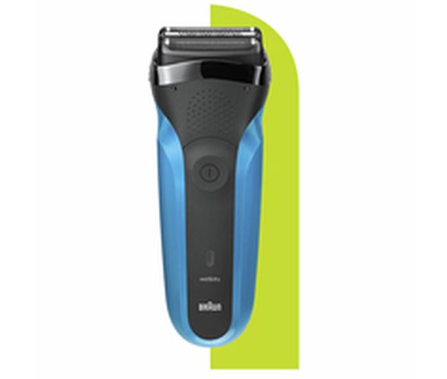 Máquina de Barbear BRAUN 310 BT (Autonomia 50 min - Bateria) Braun - Barbear e cabelo - autonomia 50 min, bateria, lâminas 3