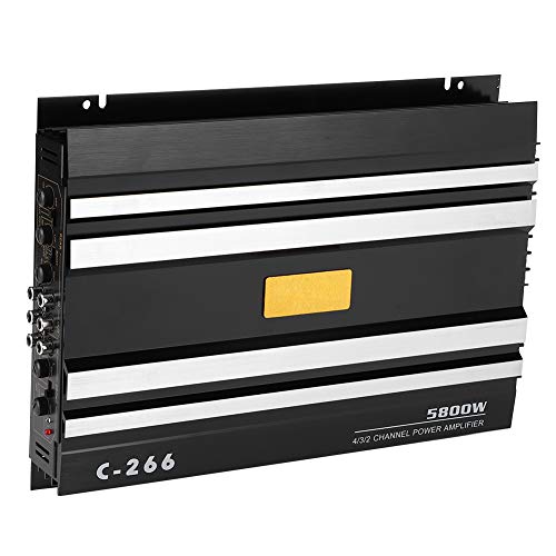 Amplificador Auto GORGERI 4 Canais 5800W Gorgeri - Áudio - amplificador auto, gorgeri, 4 canais, 5800w