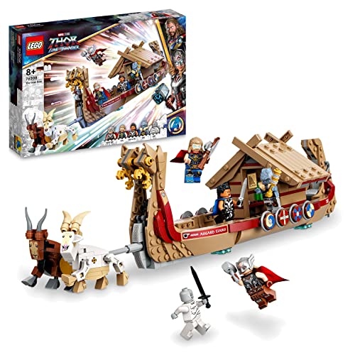 LEGO Marvel - The Goat Boat (Idade Mínima Recomendada: 7 anos) LEGO - Blocos de encaixe - lego, marvel, barco de cabra, idade mínima recomendada