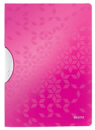 Capa de Arquivo LEITZ WOW Rosa (A4 - Capacidade: 30 folhas) Leitz - Pastas e capas de relatório - polipropileno, 30 folhas, a4, magnético