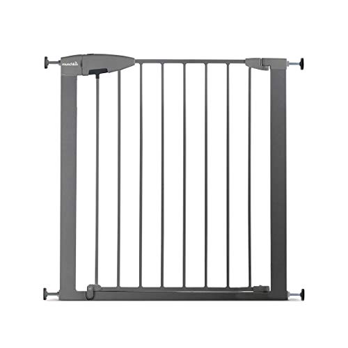 Porta de Segurança MUNCHKIN Metal Cinzento (73-79cm) Munchkin - Portões para bebês e animais de estimação - metal, cinzento, 73-79cm, segurança