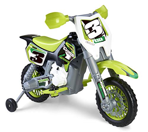 Mota Elétrica FAMOSA Rider Cross (Idade Mínima: 3 - Até: 7 anos) FEBER - Brinquedos - 5,3 km/h, luzes, som, acelerador por pedais