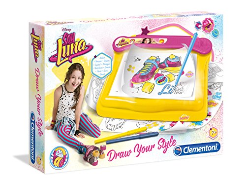 Jogo de Tabuleiro CLEMENTONI I Am Luna (Idade Mínima Recomendada: 3 anos) CLEMENTONI - Brinquedos - criar looks, acessórios, desenhos, vestidos