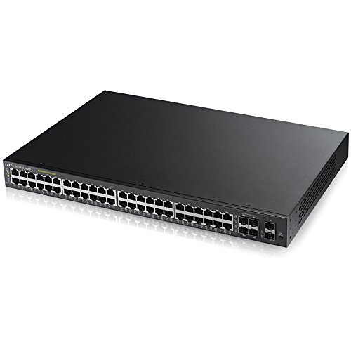 Switch ZyXEL EU1920-48HP L2 Managed 10/100/1000 Zyxel - Concentradores e comutadores - Switch, zylxel, eu1920-48hp, l2 managed, 10/100/1000