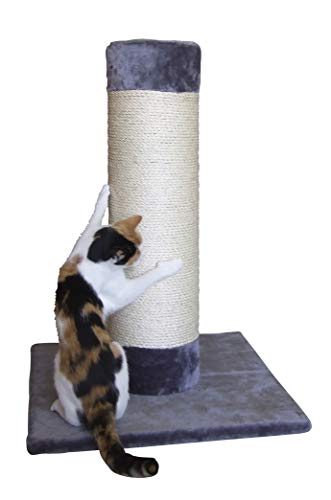 Poste Arranhador KERBL Opal Ultra (Cinzento - 80 x 80 x 120 cm) KERBL - Mobiliário para gatos - arranhador, 80 x 80 x 120 cm, cinzento