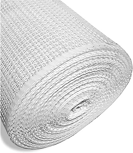 Rede Plastica para Varanda e Terraço - Branco - 1X5M DE-SOL - Agricultura - resistente, durável, branco, 1x5m