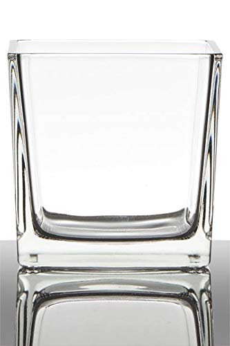 Vaso INNA GLAS Kim (Transparente - Vidro - 12 x 12 x 12 cm) INNA-Glas - Móveis de exterior - transparente, vidro, 12x12x12 cm