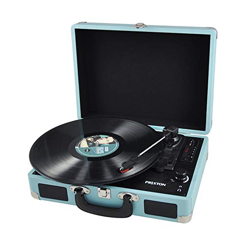 Gira-Discos PRIXTON Turntable Bluetooth e USB MP3 Player (Automático - 33 1/3 - 45 - 78) PRIXTON - Gira-discos e leitores de vinil - bluetooth, usb, mp3 player, automático