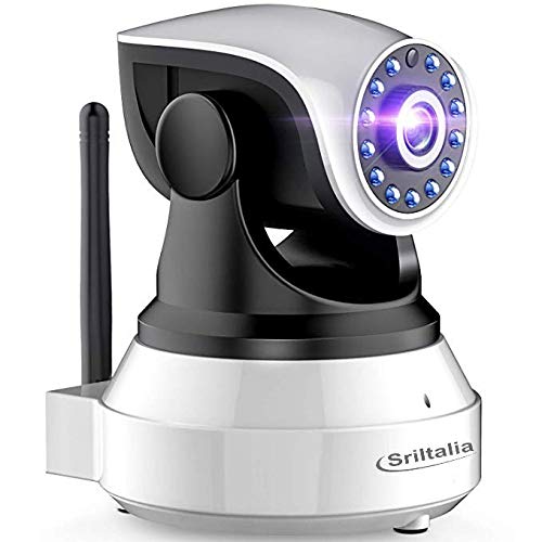 Câmara de segurança IP SRICAM Sp017-S | Branco (Domótica) Sricam Italia - Câmeras de vigilância - 1280x720, cmos, fisheye, 180°, visor