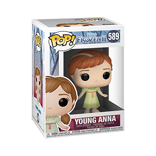 Figura FUNKO Pop! Disney: Frozen II - Young Anna Funko - Bonecos de ação e brinquedo - figura, vinil, 10 cm, janela transparente