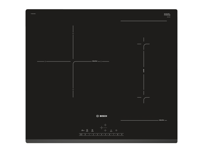 Placa de Indução BOSCH PVJ631FB1E (Elétrica - 59.2 cm - Preto) Bosch - Cooktops - elétrica, 59.2 cm, preto