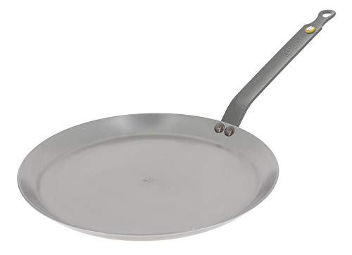 Frigideira de Crepes De Buyer 5615.24 | Aço inoxidável DE BUYER - Frigideira para crepes e blinis - frigideira crepes, aço inoxidável, 2,4 cm