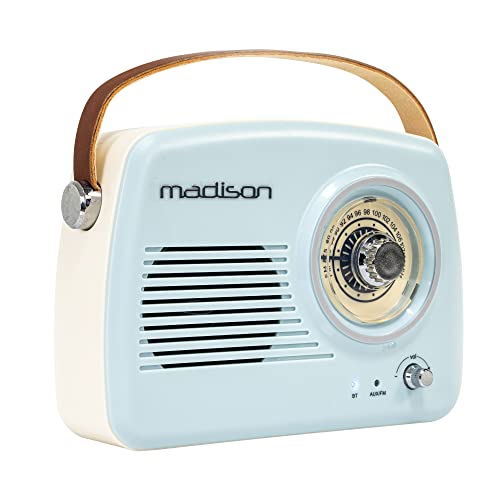 Rádio MADISON SOUND VR30 (Azul - Digital - FM/AM - Pilhas) Madison - Radios - azul, digital, fm/am, pilhas