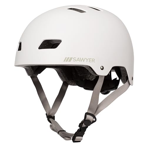 Capacete de Ciclismo SAWYER BIKES (Tamanho Único) Sawyer Bikes - Capacetes de bicicleta - ajustável, proteção pescoço, olhos protegidos, resistente choque
