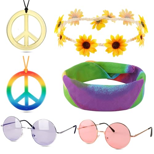 Conjunto de Acessórios DISFRAZZES Deusa Do Amor (6 Un - Multicor) BETESSIN - Fantasias - conjunto, acessórios, disfrazzes, deusa do amor, multicor, colares, diademas, óculos