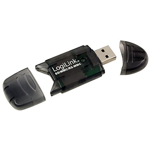 Leitor de Cartões LogiLink CardReader USB 2.0 Stick external for SD/MMC Logilink - Leitores de cartão de memória - usb 2.0, externo, SD, mmc