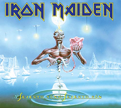 CD Seventh Son of a Seventh Son - Remastered (1 CDs) PLG UK CATALOG - Audiolivros - seventh son, remastered, digipak, britânica, masterizado
