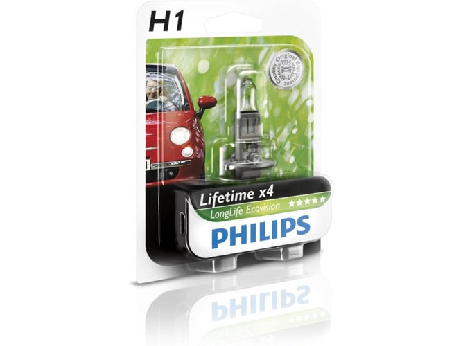 Lâmpada PHILIPS LONG LIFE ECOVISION (NÃO ELEGIVEL) Philips - Iluminação de veículo a motor - eco, long life, philips