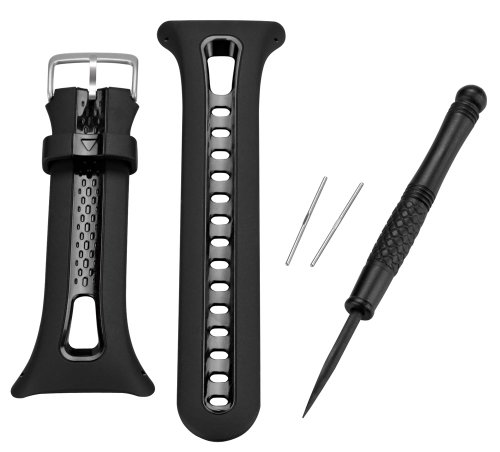 Bracelete para Relógio GARMIN Forerunner 10 Garmin - Acessórios para monitor de atividades - preto, silicone, garmin, forerunner 10