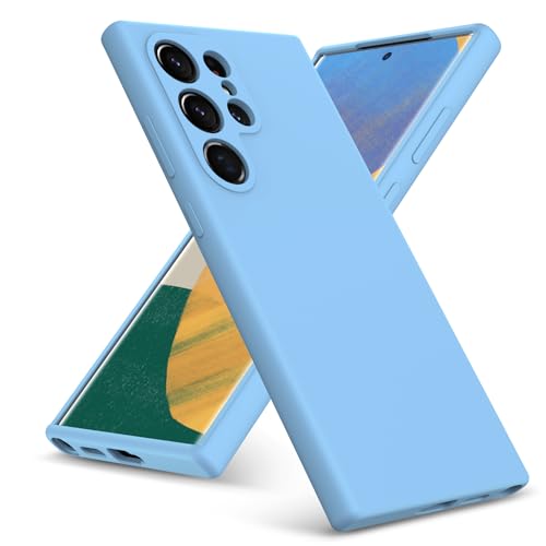Capa Samsung Galaxy S24 Ultra PIXFAB Silicone Azul Pixfab - Capas para telemóveis - resistente ao pó, resistente a riscos, azul, samsung, Galaxy S24 Ultra