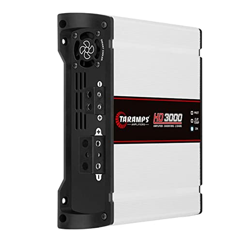 Amplificador Auto TARAMPS HD (300W - Canais: 1) TARAMPS - Peças de automóveis - 300W, canais 1, class d, preto