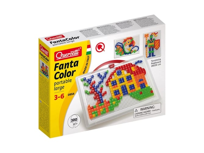 Jogo de Construção QUERCETTI Fantacolor (Idade Mínima: 3) Quercetti - Brinquedos - construção, fantacolor, idade mínima: 3