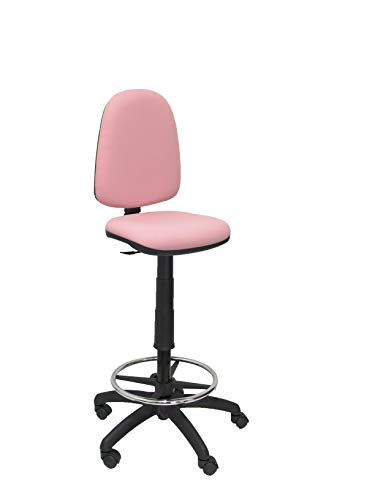 Cadeira Operativa PYC T04CP Rosa (Tecido - Sem Braços) Piqueras y Crespo - Bancos de mesa e bar - cadeira operativa, tecido, rosa