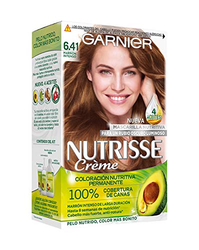 Tinta de Cabelo GARNIER Nutrisse Creme (Intensivo) Garnier - Coloração de cabelo - naturais, intensivo, castanho claro