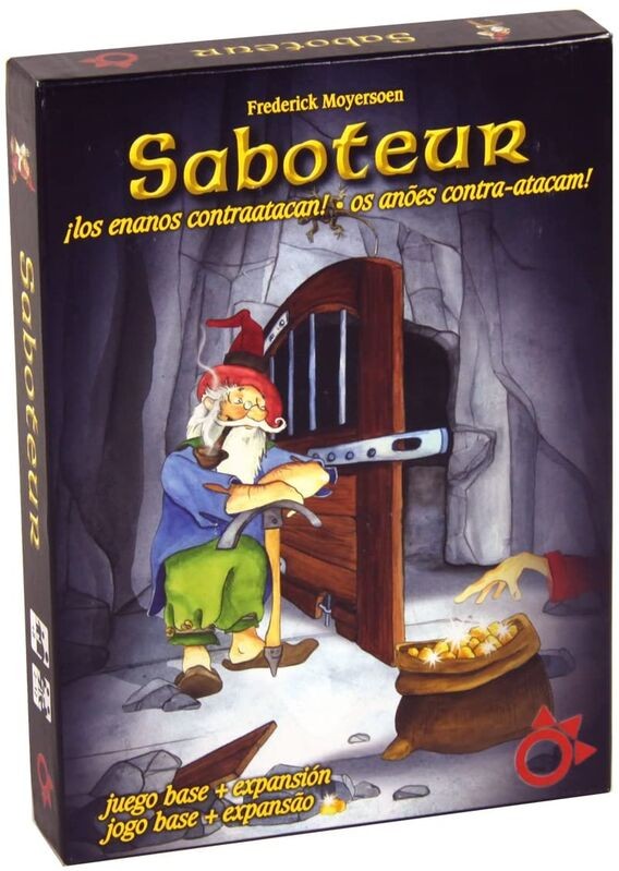Jogo de tabuleiro ASMODEE Amigo Saboteur (8 anos) Mercurio - Jogos de tabuleiro - jogo, tabuleiro, asmodee, amigo saboteur, 8 anos