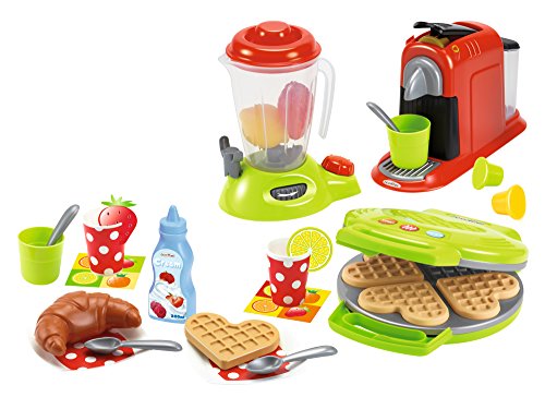 Brinquedo sobre rodas Ecoiffier 2624 | Preto, Azul Ecoiffier - Cozinhas de brinquedo e alimentos de brincar - espresso, liquidador, waffles, acessórios