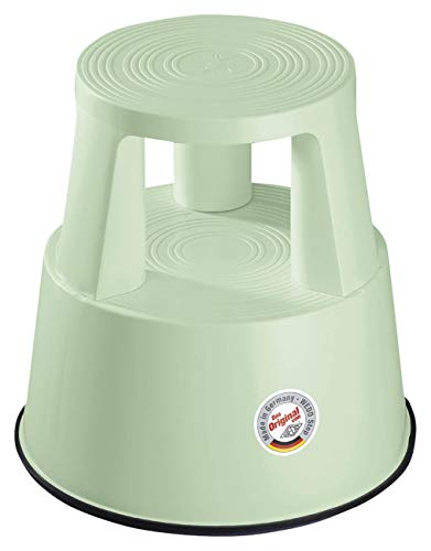 Cadeira de Escritório WEDO Rollhocker Step Verde (Braços Reguláveis - Malha) Werner Dorsch GmbH - Banquetas - braços reguláveis, malha, 150kg, portátil