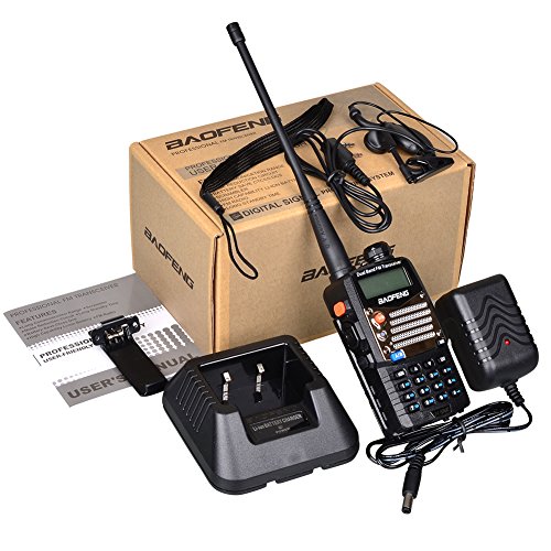 Walkie-Talkie Baofeng UV-5RA+Plus 16 Canais com Bateria de Iões de Lítio FMEU - Rádios bidirecionais - 16 canais, 65-108 MHz, Li-ion 1800mAh, antena telescópica