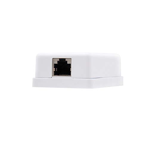 Adaptador de Rede NANOCABLE RJ45-RJ45 Branco NANOCABLE - Tomadas de telefone e dados - rj45, branco, adaptador de rede