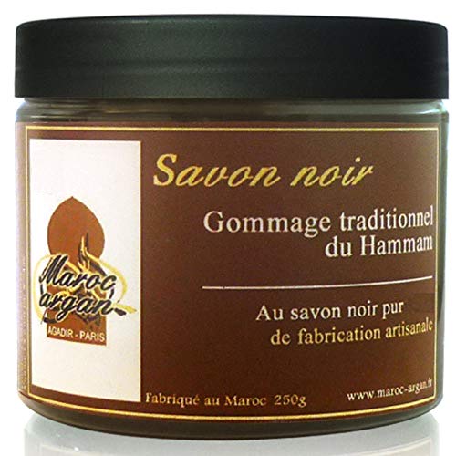 Exfoliante Corporal com Sabão Preto 250 Gr LAVAZA Maroc Argan - Gel de banho - exfoliante, corporal, sabão preto, 250g