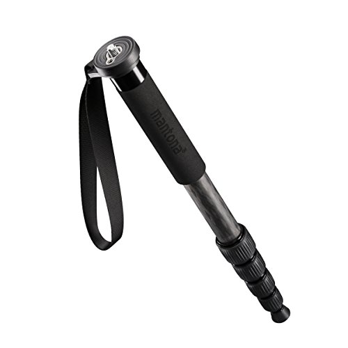 Suporte para Monitores MANTONA PRO ONE 144C Mantona - Tripés e monopés - carbono, 10 kg, 5 pernas, 39-144 cm