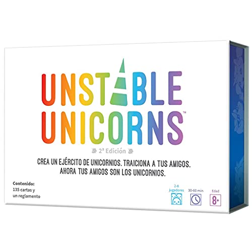 Jogo de cartas TEE TURTLE Unstable Unicorns (8 anos) Asmodee - Jogos - estratégico, turnos, unicórnios, destruição